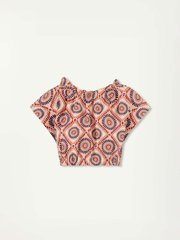 MUNA | Ruched Crop Top