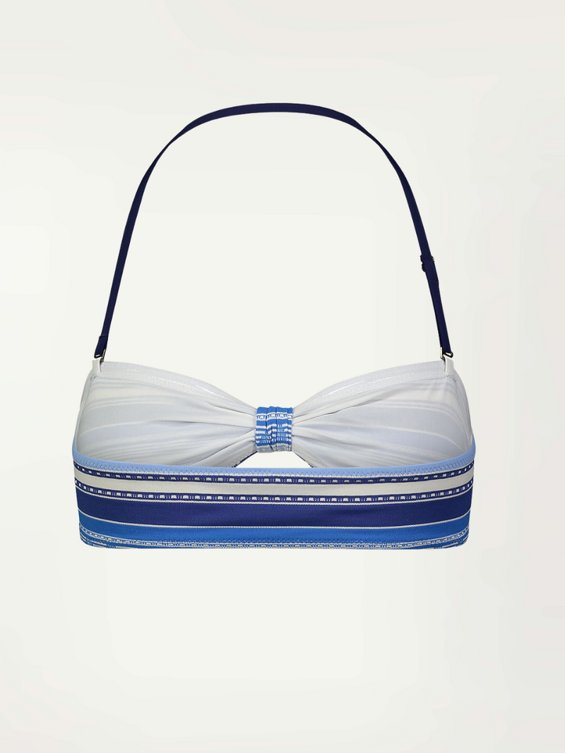 Product back shot blue degrade eshal bandeau top 