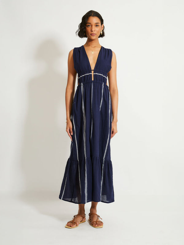 LELISA | V Neck Dress